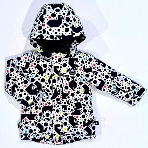 Burton Winter Parka Jacket Boys 2T Girls Tangranimals Insulated Waterproof Coat